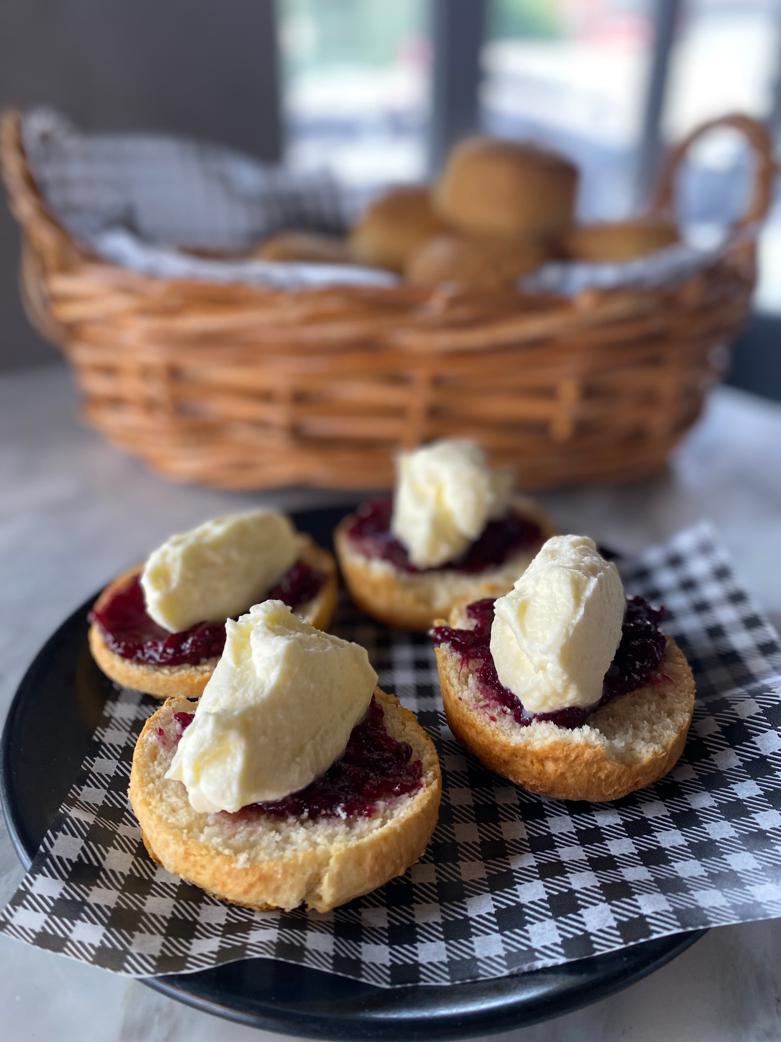 Brie canapes by Niche Catering