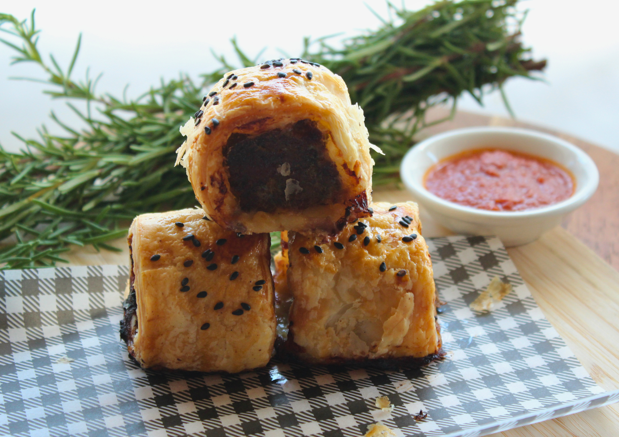 Sausage Rolls by Niche catering